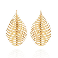 Fernando Jorge 18K Yellow Gold Large Flame Earrings