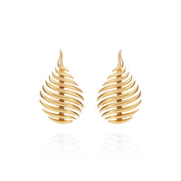 Fernando Jorge 18K Yellow Gold Small Flame Earrings