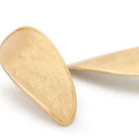 Marco Bicego 18K Yellow Gold Lunaria Twist Stud Earrings