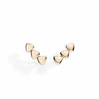 Vhernier 18K Rose Gold Freccia Climber Earclips