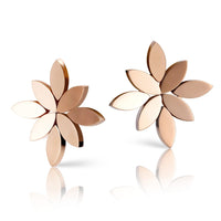 Pasquale Bruni 18K Rose Gold Ghirlanda Flower Stud Earrings