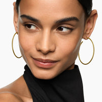 Cablespira® Hoop Earrings 18K Yellow Gold, 42.3mm