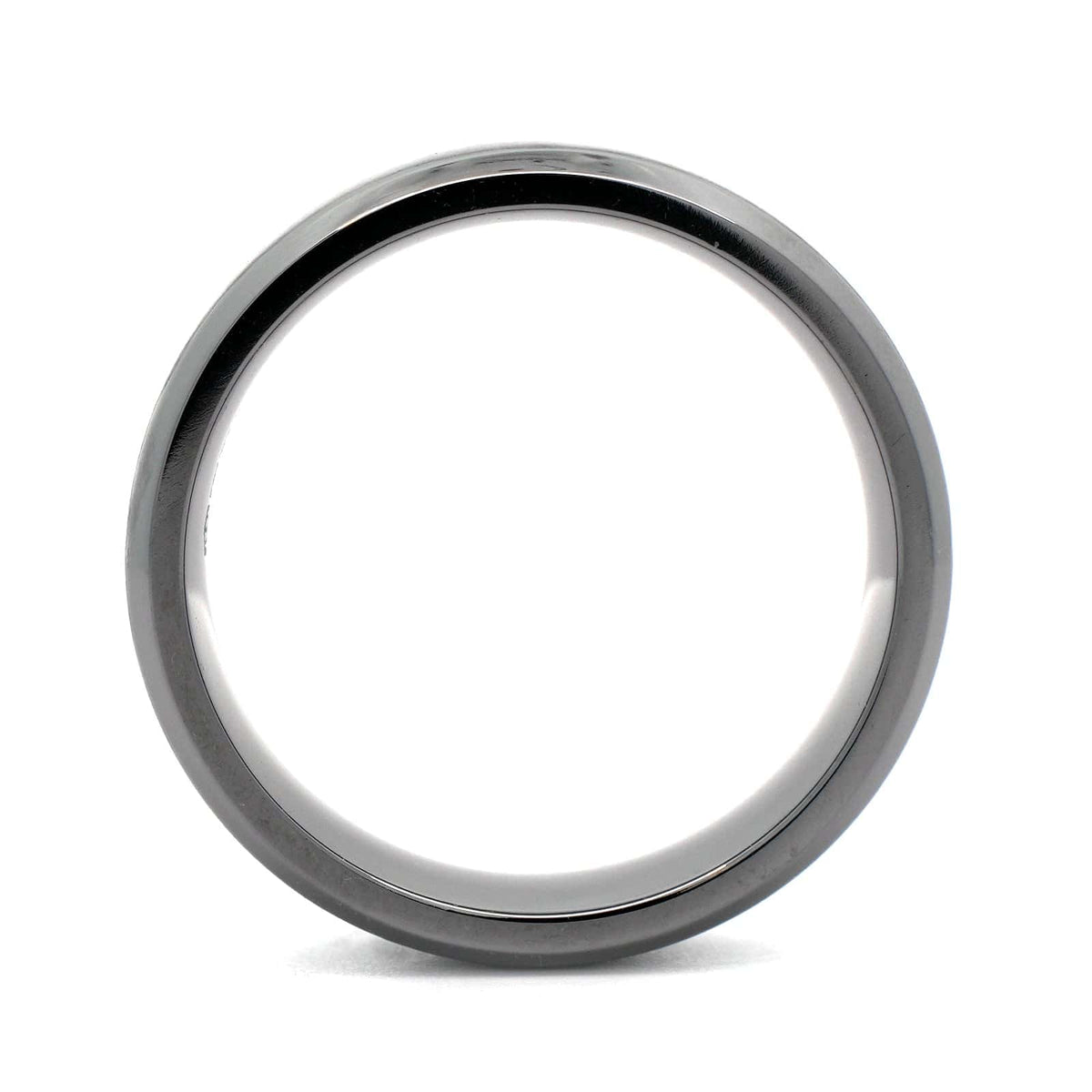 Grey Tantalum Band with Brushed Center