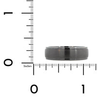 Tantalum Band with Satin Center Polished Edges