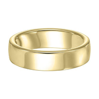 14K Yellow Gold Ergo Fit Polished Band