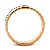 14K Yellow Gold and Black Titanium Band