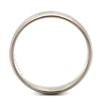14K Gray Gold Polished Dome Band