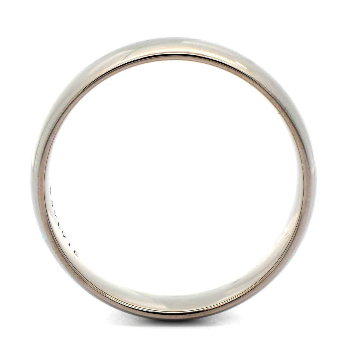 14K Gray Gold Polished Dome Band