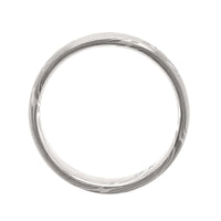 Palladium Comfort Fit Mokume Gane Birch Patterned Band