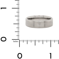 Palladium Matte and Medium Polished Band