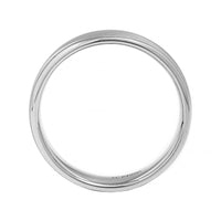 Platinum High Polished and Satin Finished Band