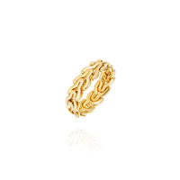 18K Yellow Gold Small Sync Ring