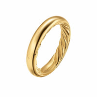 DY Mercer® Band Ring 18K Yellow Gold, 3.7mm