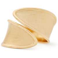 Marco Bicego 18K Yellow Gold Lunaria Twist Bypass Ring