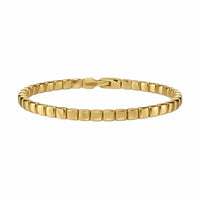 Spiritual Beads Tile Bracelet 18K Yellow Gold, 4.7mm