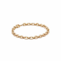 Maor 18K Yellow Gold Cuadie Oval Link Bracelet
