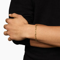 DY Madison® Chain Bracelet 18K Yellow Gold, 4mm