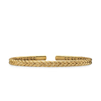 Chevron Flex Bracelet 18K Yellow Gold, 5.2mm