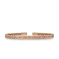Chevron Flex Bracelet 18K Rose Gold, 5.2mm