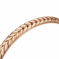Chevron Flex Bracelet 18K Rose Gold, 5.2mm