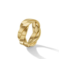 DY Helios Band Ring in 18K Yellow Gold