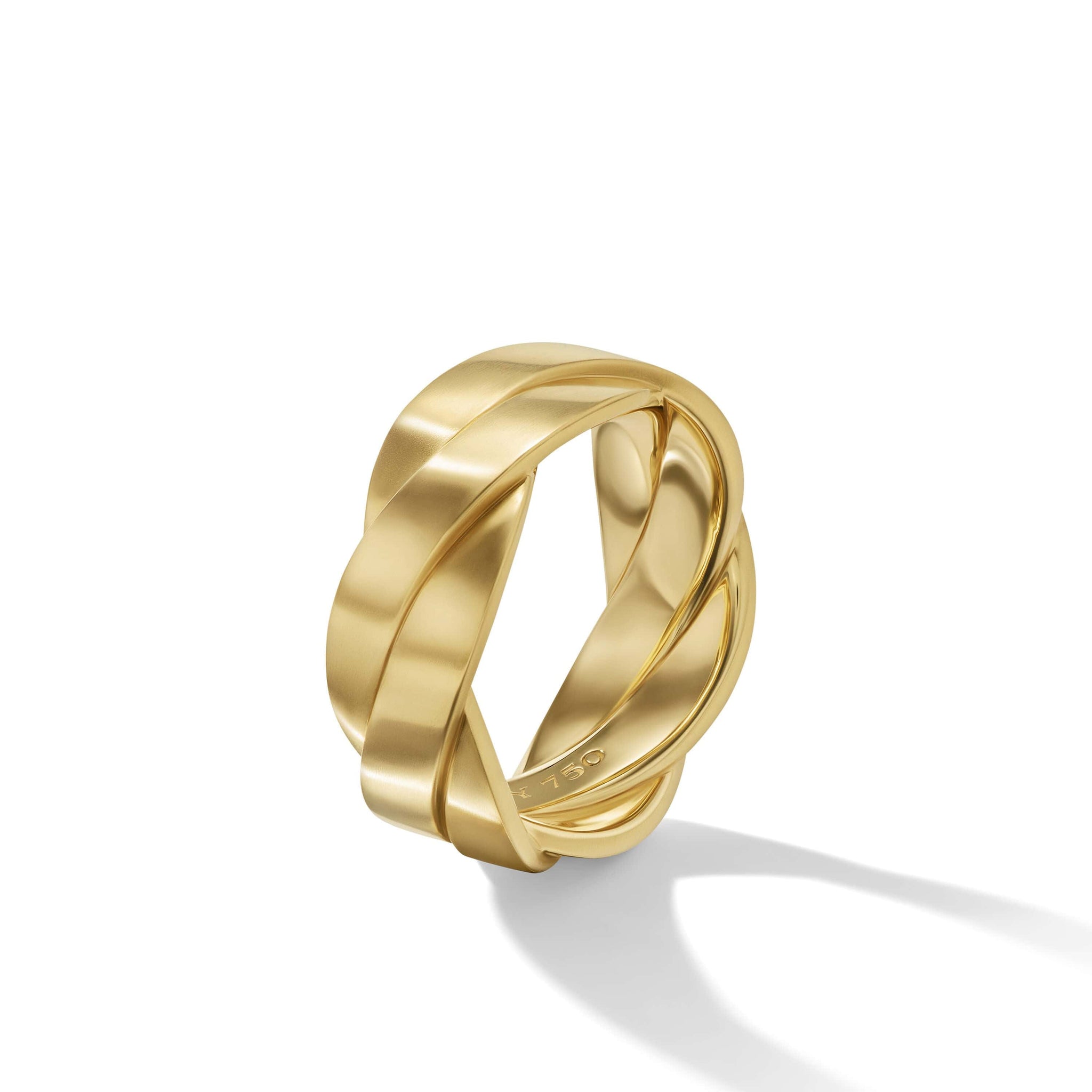 DY Helios Band Ring in 18K Yellow Gold