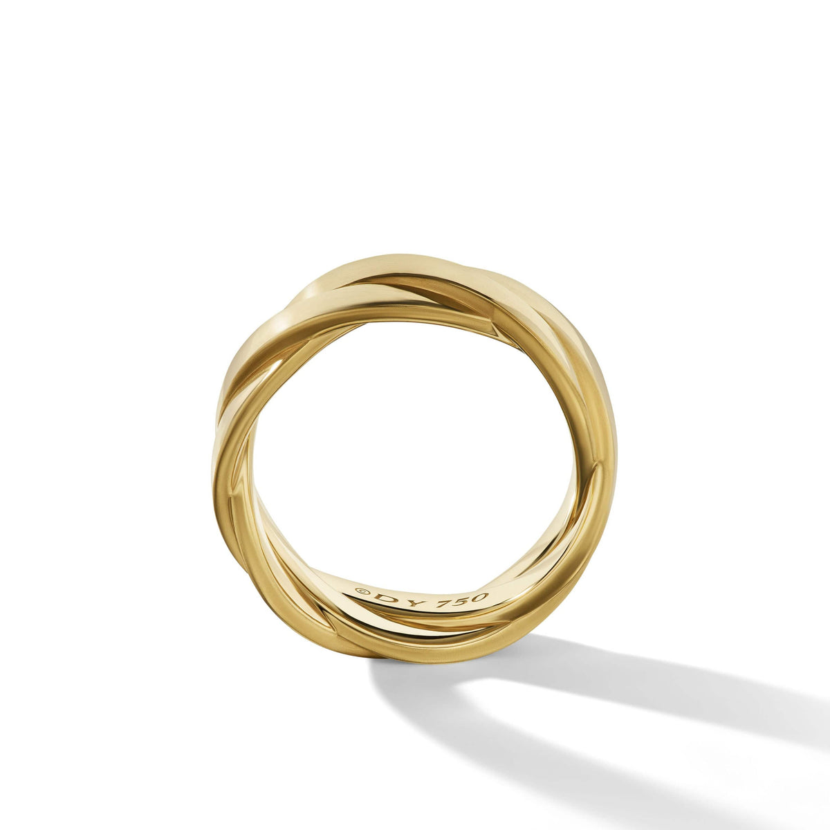 DY Helios Band Ring in 18K Yellow Gold