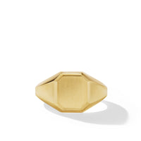 Streamline® Signet Ring in 18K Yellow Gold, 14mm