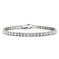 18K White Gold Diamond Tennis Bracelet
