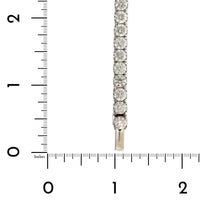 18K White Gold Diamond Tennis Bracelet