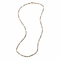 Maor 18K Yellow Gold Black Spinel Percep Wrap Bracelet or Necklace