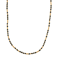 Maor 18K Yellow Gold Black Spinel Percep Wrap Bracelet or Necklace