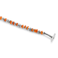 Maor Sterling Silver Carnelian Pilla Bracelet