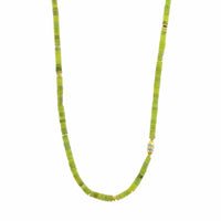 Maor 18K Yellow Gold Green Jade and Diamond Cherish Wrap Bracelet or Necklace