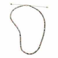 Maor 18K Yellow Gold Diamond and India Agate Tucson Necklace