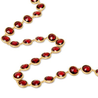 Marco Bicego Jaipur 18K Yellow Gold Garnet Necklace
