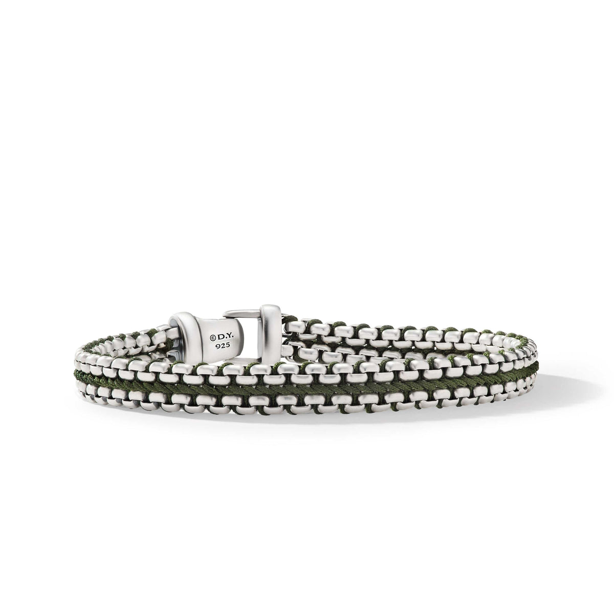 St. Anthony Amulet in Sterling Silver with Pavé Black Diamonds