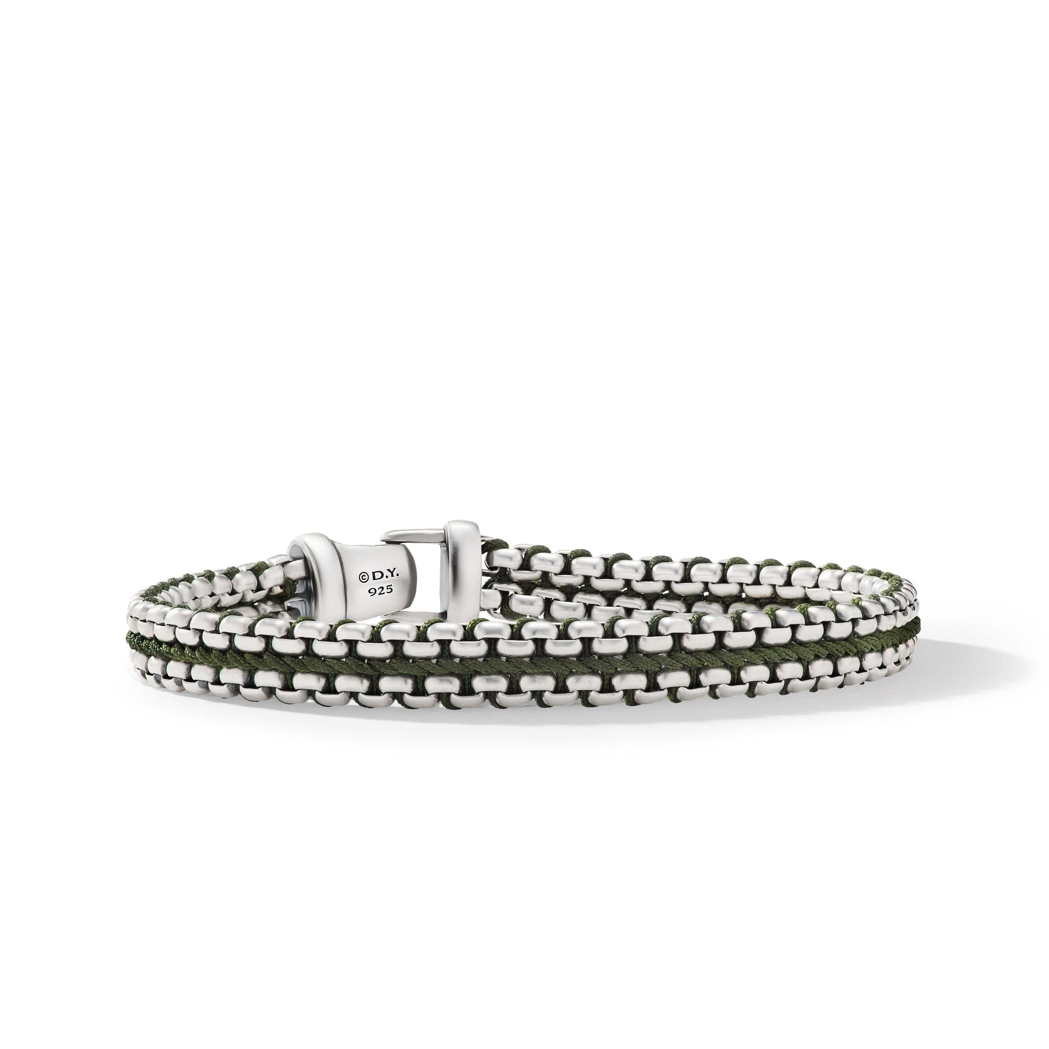 St. Anthony Amulet in Sterling Silver with Pavé Black Diamonds