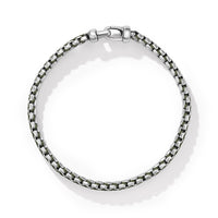 St. Anthony Amulet in Sterling Silver with Pavé Black Diamonds