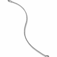 Box Chain Bracelet in Sterling Silver, 2.7mm