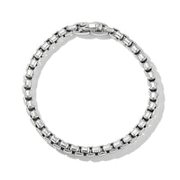Box Chain Bracelet in Sterling Silver