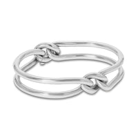 Maor Sterling Silver Unity Curb Bangle