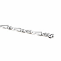 Maor Sterling Silver Unity Curb Link Bracelet