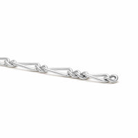 Maor Sterling Silver Unity Curb Link Bracelet