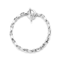 Maor Sterling Silver Bradoon Mixed Large Link Bracelet