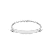 Maor Sterling Silver ID Bar Bracelet