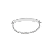 Maor Sterling Silver ID Bar Bracelet