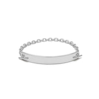 Maor Sterling Silver ID Bar Bracelet
