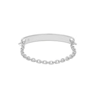 Maor Sterling Silver ID Bar Bracelet