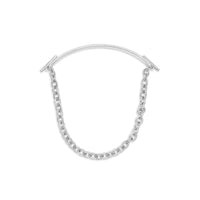 Maor Sterling Silver ID Bar Bracelet